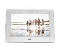 Spacmirrors Digital Photo Frames 7-inch digital electronic photo album, smart advertising machine, IPS full viewing angle, high-definition LED display, let beautiful memories jump (White)