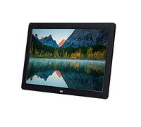 Spacmirrors Digital Photo Frames Human Body Induction 14-inch High-definition Digital Supports Memory Card SD/U Disk/TF Resolution 1280X800 Automatic Loop Playback (Black)