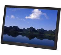 Spacmirrors Digital Picture Frame, Digital Photo Frame, 17 inch HDMI HD Advertising Player with 1400x900 High Resolution 16:9 FHD IPS Screen Image Preview 1080P Video (Black 17")