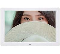 Spacmirrors Digital Picture Frame for Desk Wall 12.1 inch Electronic Photo Frame IPS Display High Resolution 1280 * 800 with Remote Control,Auto Rotate,Calendar,Alarm Clock,Photo,MP4,Video Player (Wh