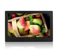 Spacmirrors Digital Picture Frame, photo frame support memory advertising machine electronic album white black ad Player video Player HD electronic Digital Photo Frame Gift Present for Family Friends