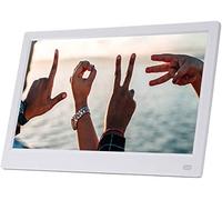Spacmirrors Digital Picture Frames 11.6 Inch Digital Photo Frame - 1920 * 1080High Resolution Full IPS Display Photo/Music/Video Player - Support USB and SD Card, photo frame digital (White 11.6")
