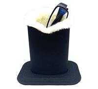 Spacmirrors KOSTOO Eyeglasses Holder, Protective Sunglasses Household Holder Protective Stand Case for Home Office and School (Flax Black)