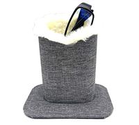 Spacmirrors KOSTOO Eyeglasses Holder, Protective Sunglasses Household Holder Protective Stand Case for Home Office and School (Flax Gray)