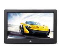 Spacmirrors Photo Digital Frame Narrow Side Led Screen 8 Inch / 10 Inch / 12 Inch 15.4 Inch Ultra High Definition Electronic Photo Album (Black 10inches)