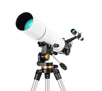 Spacmirrors Telescope - Portable Refractor Telescope - Fully-Coated Glass Optics - Ideal Telescope for Beginners - Astronomy Software Package