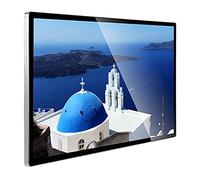 Spacmirrors Version Of The Network Electronic Photo Frame, Digital Photo Album, Wall-mounted Advertising Machine, Full-view LCD Display, Ultra-thin Aluminum Frame, 4K HD 1920 * 1080 ()
