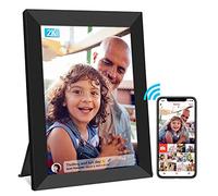 Spacmirrors Wifi Digital Picture Frame, Ips Touch Screen Smart Cloud Photo Frame With 16Gb Storage, Easy Setup To Share Photos Or Videos Via Free Frameo App, Auto-Rotate, Wall Mountable