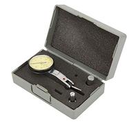 Spacnana 0-0.8mm 0.01mm Test Dial Indicator, Dovetail Mount Dial with 180 Degree Rotating Probe, for Machining Layout and Inspection Work