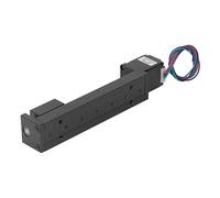 Spacnana 100mm Stroke Linear Table Slide Stage 6mm Diameter 1mm Lead 1.8° Aluminium X Y Z Axes for CNC Router, Optical Measurement