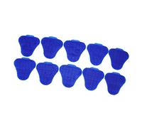 Spacnana 10pcs Anti Splash Urinal Screen Deodorizer Silicone Mat for Women's Restrooms and Men's Toilets - 6.5in Portable Freshener for Bars Schools Offices (Blue)