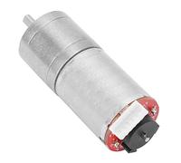 Spacnana 12V Encoder Gear Motor, High Torque DC Motor for Robotics and RC Cars, Compact Design with Variable Speed Options for Projects (RPM 60)