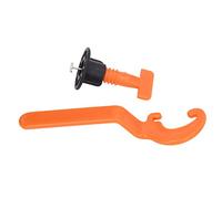 Spacnana 151Pcs Tile Leveler, Reusable Adjustable Wall Tile Leveling System with Wrench and Cross Clips, for Installation on Building Walls