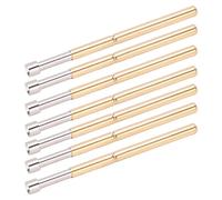 Spacnana 2.02mm Tube Diameter Pogo Pin Brass Material, 33.35mm Total Length, for PCB Parameter Testing and Data Writing with Excellent Signal Introduction