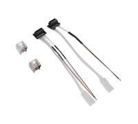 Spacnana 24V 48W Ceramic Heater Thermistor Kit with Built-in Thermistor for P1P P1S 3D Printers, High Accurate Temperature Sensing Up to 572°F, Durable PCB Brass Heating Module