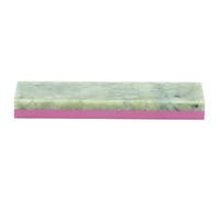 Spacnana 3000 Mesh Ruby, 10000 Mesh Green Jade Double Sided Sharpening Stone, Hardness Not Easy to Wear, for Industrial Tool Grinding