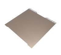 Spacnana 3D Printer PEI Print Bed, Double Sided Textured Build Plate 355x346mm for High Temp Printing, Enhanced 1.0mm Spring Steel for Warp-Free Large Model Printing, Compatible with Lab