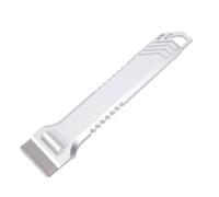Spacnana 3D Printer Scraper Tool, Hardened SK5 Steel Blade and CNC Machined 6061 Aluminum Alloy Handle, for Efficient Print Bed Cleaning, Replacement