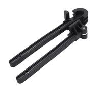 Spacnana 4 in 1 Tubing Bender, 0-180 Degree Bending with 4 Slots and Clear Scale, for 3/16in 1/4in 5/16in 3/8in Pipes Copper Aluminum Thin Iron Tubes