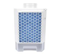 Spacnana 4in Home Dryer Vent Set 100mm Dia Washable Lint Screen Polyester Filter with Water Drawer Save Energy for Electric Dryer Air Exhaust