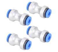 Spacnana 4Pcs Feed Tube Connector Alloy High Temp PTFE Filament Tube Connector for P1P P1S X1 X1E Smooth Printing