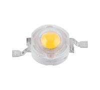 Spacnana 50pcs SMD 1W Warm White LED Lamp Beads, Aluminum, Low Power Consumption, 50000 Hours Lifespan, for DIY Lighting, Home Studio Exhibition (Warm White)