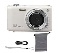 Spacnana 58MP Teens Small Camera, 4K Video 16X Zoom Autofocus Digital Camera with 2.88 Inch Screen, for Travel Vlog Photography (White)