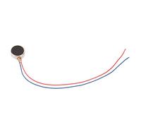 Spacnana 5pcs Flat Vibrating Motor, 11000RPM DC 3V 80mA Pager and Cell Phone Vibrating Motor, for Electronic Vibration Equipment (34MM)