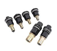 Spacnana 6Pcs Hand Rivet Nut Tool Mandrels, Manual Rivnut Tool Mandrel Set with Common Sizes 10 24 to 3 8 16 for Sheet Metal Pipe Connection Automotive Furniture Construction