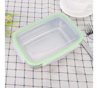 Spacnana 850ml Stainless Steel Lunch Box Food Container Sealed Leakproof Insulated for Camping Hiking Picnic Office with Locking Lid Keep Food Warm