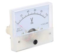 Spacnana 85C1 DC Voltmeter, Durable Construction, Clear Scale, Voltage Measurement for Electrical Circuits and Power Distribution Cabinet