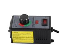 Spacnana AC220-240V Input 0-220VAC Output Variable Speed Controller with Overload for Fans, Motors, Power Tools (UK Style)