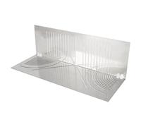 Spacnana Adjustable Linear Arc Dual Purpose Scriber, Stainless Steel Angle Arc Marking Tool, Precision Measurement for Metalworking Projects (L)