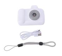 Spacnana AI Kids Camera, Dual Lens 2.4 Inch LED Screen Object Recognition AI Learning Camera for Children Educational Use