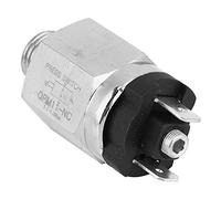 Spacnana Air Pressure Switch 0.1~1.0Mpa, AC220V 48VAC DC, G1/4 Pressure Switch Normally Closed -5~60, IP54, Reliable with,000,000 Circles Working Life, Adjustable for Air