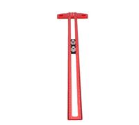 Spacnana Aluminum Alloy Adjustable Sliding T Square Ruler Woodworking