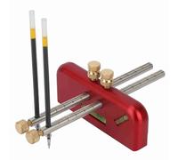 Spacnana Aluminum Alloy Marking, Adjustable Woodwork Tool for Precision Draw Line, Two Level Bubbles, Ideal for Professional Woodworking