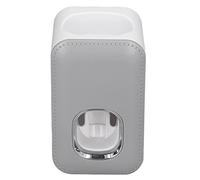 Spacnana Automatic Toothpaste Dispenser, Flexible Interface, Easy Operation, Ideal, Detachable Design, Black, Stick Suction Pad, User Manual, Toothpaste Squeezer White (Gray)