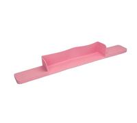 Spacnana Bathtub Guard, Silicone Water Guard with 11 Suction Cups for Kids, 29.5 X 4.5 X 3.8in Bath Toy Holder for Toddlers (Pink)