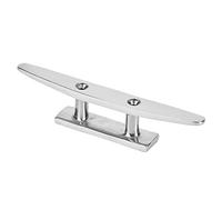 Spacnana Boat Cleat Marine Cleat Deck Cleat 316 Stainless Steel Base Cleat Mirror Polished Rustproof for Boat Yacht Marine with Compact Size Easy Installation (5 Inch)