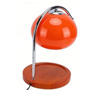 Spacnana Candle Warmer Lamp Electric Candle Melter Glass Adjustable Retro with Dimmable Light and Temperature Control for Home Decor Housewarming Gifts Orange 30x22cm (UK Plug)