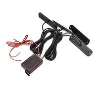 Spacnana Car Emergency Light, ABS Material, Plug and Play LED Strobe Lights, Remote Control, Red and Blue Warning Lamp for Roadside Assistance