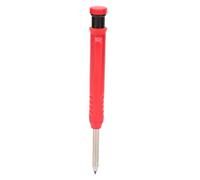 Spacnana Carpenter Mechanical Pencil, ABS Material, Deep Hole Scribe Tools for Woodworking, Green for Construction Drafting and Architects (Red)