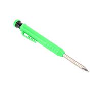Spacnana Carpenter Mechanical Pencil, ABS Material, Deep Hole Scribe Tools for Woodworking, Green for Construction Drafting and Architects (Green)