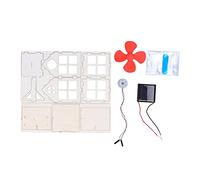 Spacnana Children Solar Power Experiment Toy, Improve the Interactive Learning Experience with Parents, Composite Wood Kit for Ages 7 and Above