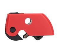 Spacnana Circuit Breaker Lock, Nylon PA MCB Lockout Device Clamp On Toggle Switch, Push Button Operation, Single Pole Breaker Isolation for Electrical Panel Industrial Tagout