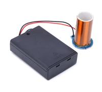 Spacnana Coil Mini Electronic Kit Battery Powered for Science Education Fun Experience with Remote Ignition and Magic Experiments (Finished Product)