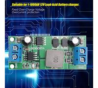 Spacnana Compact 3A 12V Lead Battery Charger Module with PWM Technology for 1-1000AH Batteries and Overflow Protection for UPS Applications (With terminals)