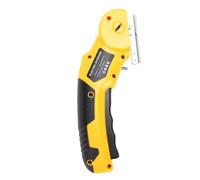 Spacnana Cordless Box Scissors with 2000mAh Battery LED Light Safety Lock Rechargeable Electric Scissors for Fabric Cardboard Carpet Leather
