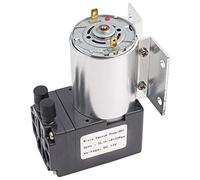Spacnana DC12V 5L / Min, High Efficiency Vacuum Pump for Gas Sampling, Instruments with Holder, Low Noise, No Maintenance, No Pollution